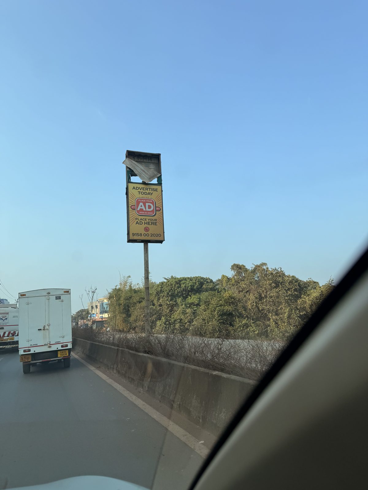Billboard in Sangolda